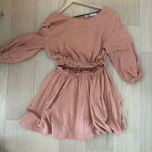 Free People Cut out Dress